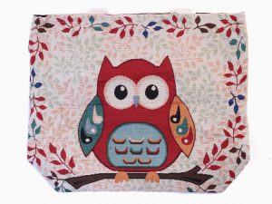 läppärilaukku pöllölaukku Naisten laukut | Pöllö kangaskassi | Tygväska