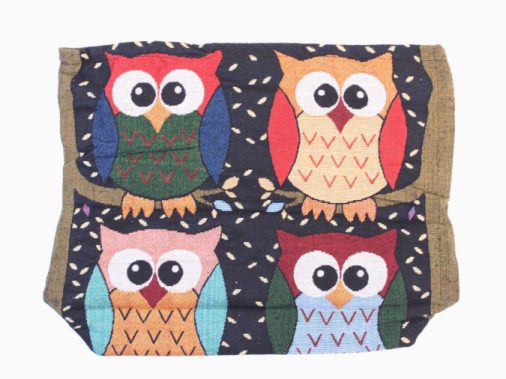 pöllö kassi naisten laukut | pöllö kangaskassi | tygväska