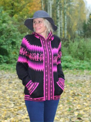 islantilainen villapaita Inka malli Alpakka villatakit