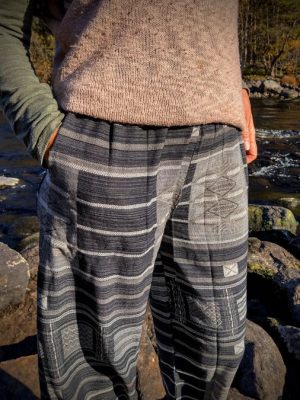 olohousut musta kuviollinen olohousut musta kuviollinen