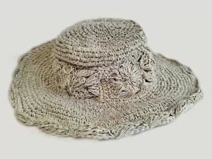 hamppukuitu hattu Naisten hatut hamppu | Hampa hatt