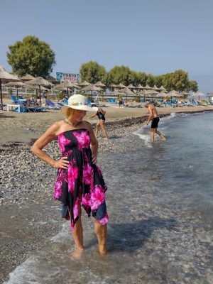 olkaimeton mekko Olkaimeton kesämekko | Strandklänning