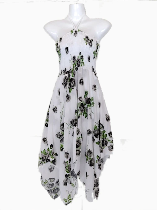 lyhyt mekko Puuvillamekko juhlaan