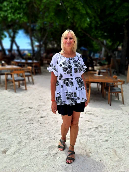 ruusu tunika Kesäpaita puuvilla