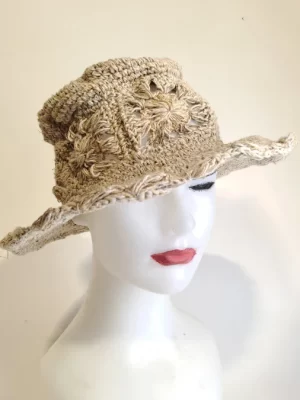 hamppuhattu kuvioillinen hamppuhattu